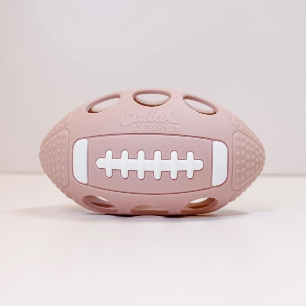 Petal Pink Touchdown Silicone Teether