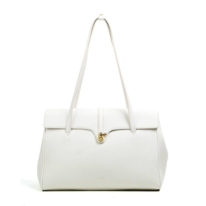 Lock Tote | Coconut Cream