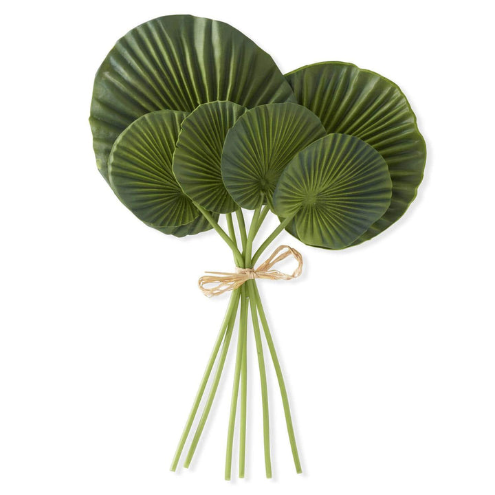 Real Touch Heart Shape Fan Palm Bundle