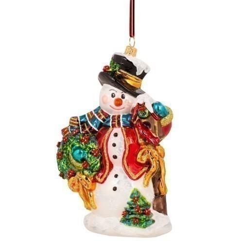 Kensington Snowman Ornament | Huras Family