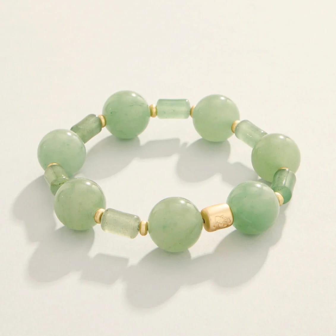 Green Aventurine Castillo Stretch Bracelet