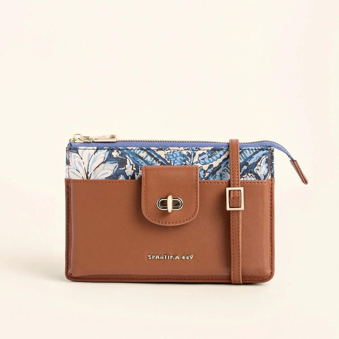 Japonica Cartouche Blue Lindsey Phone Crossbody