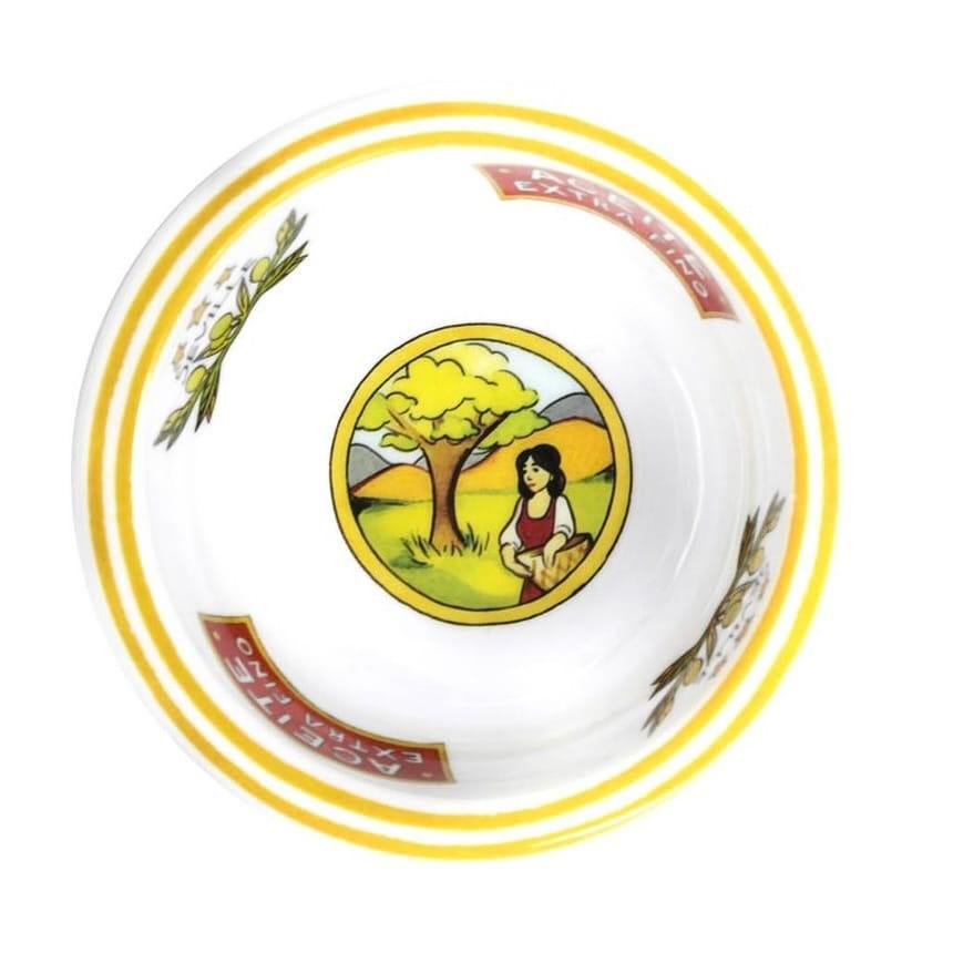Vintage Olive Dipping Bowl