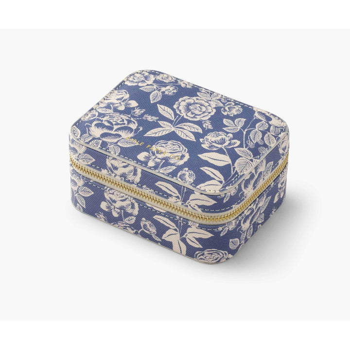 English Rose Travel Jewelry Case