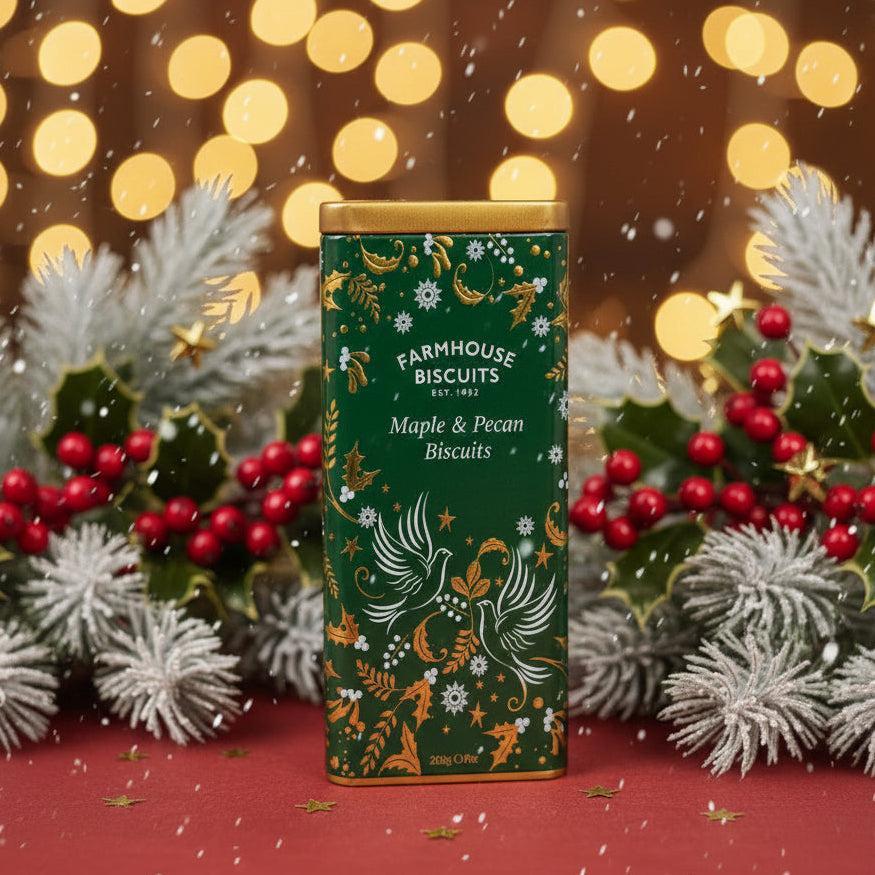 Maple & Pecan Biscuit Tin