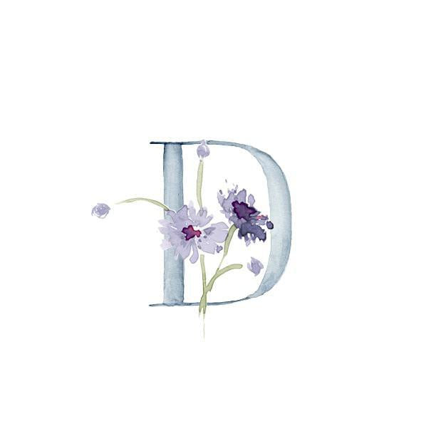 Wildflower Alphabet Notecard Set