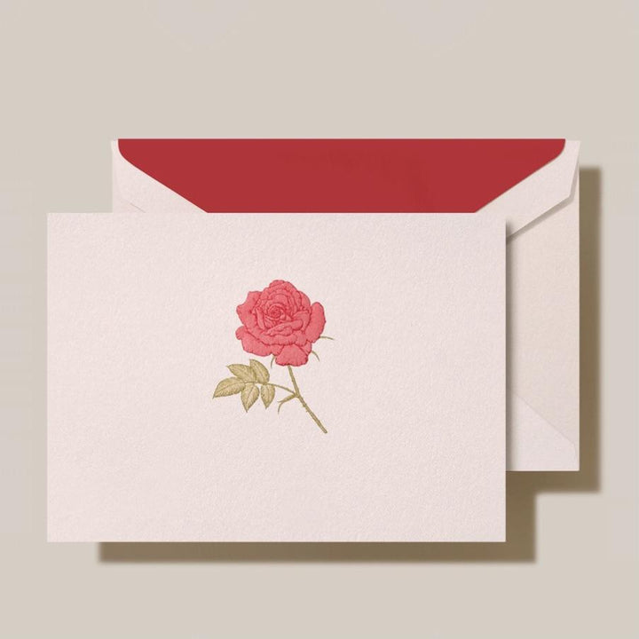 Rose Boxed Notes