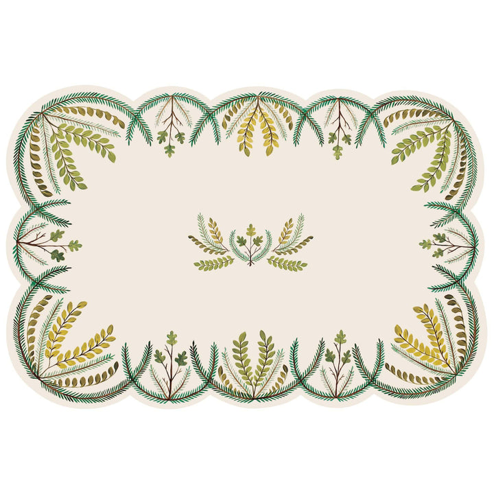 Scalloped Seedling Placemat