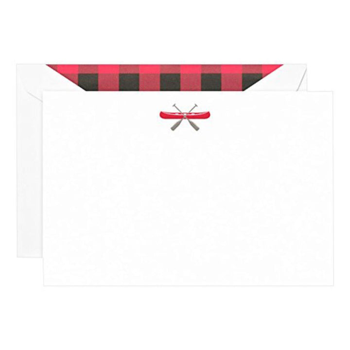 Engraved Canoe Boxed Cards
