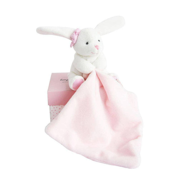 Pink Hello Bunny with Comforter