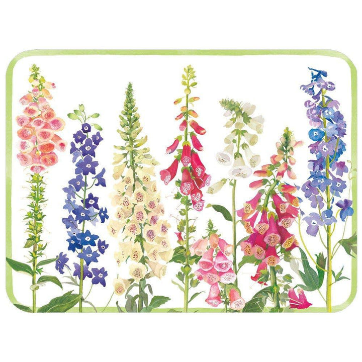 Foxgloves Rectangle Paper Placemats