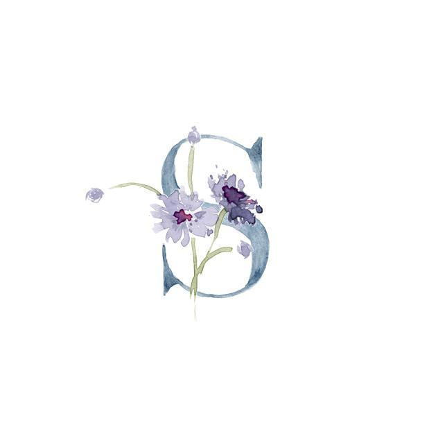 Wildflower Alphabet Notecard Set