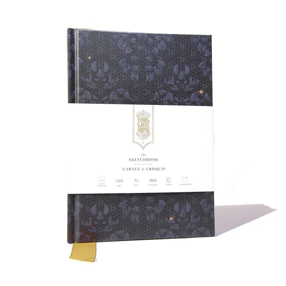 Rattan A5 Sketchbook | Midnight