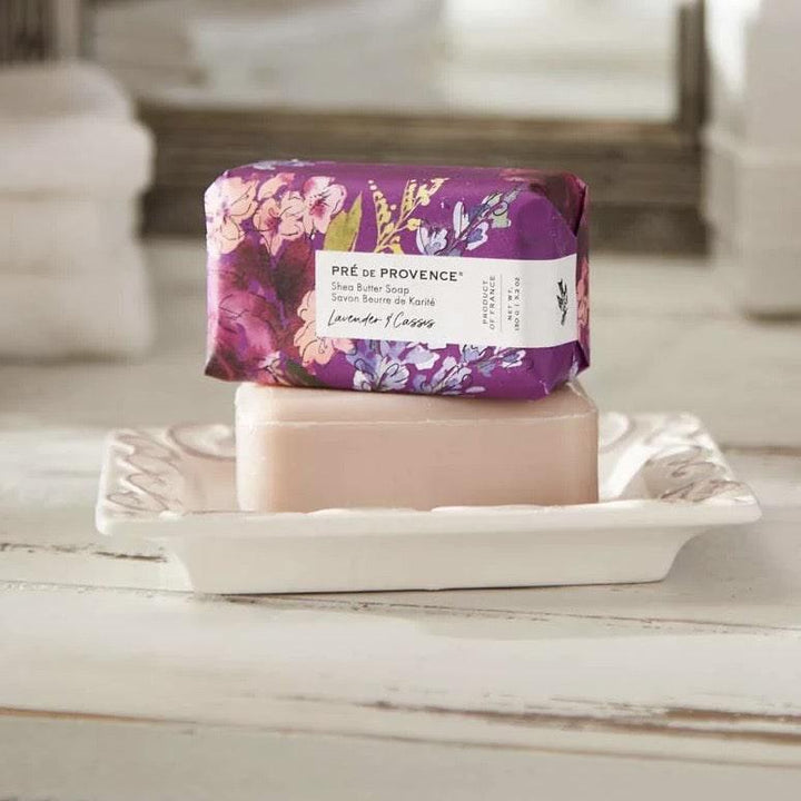 Lavender & Cassis Soap Bar | Pre de Provence