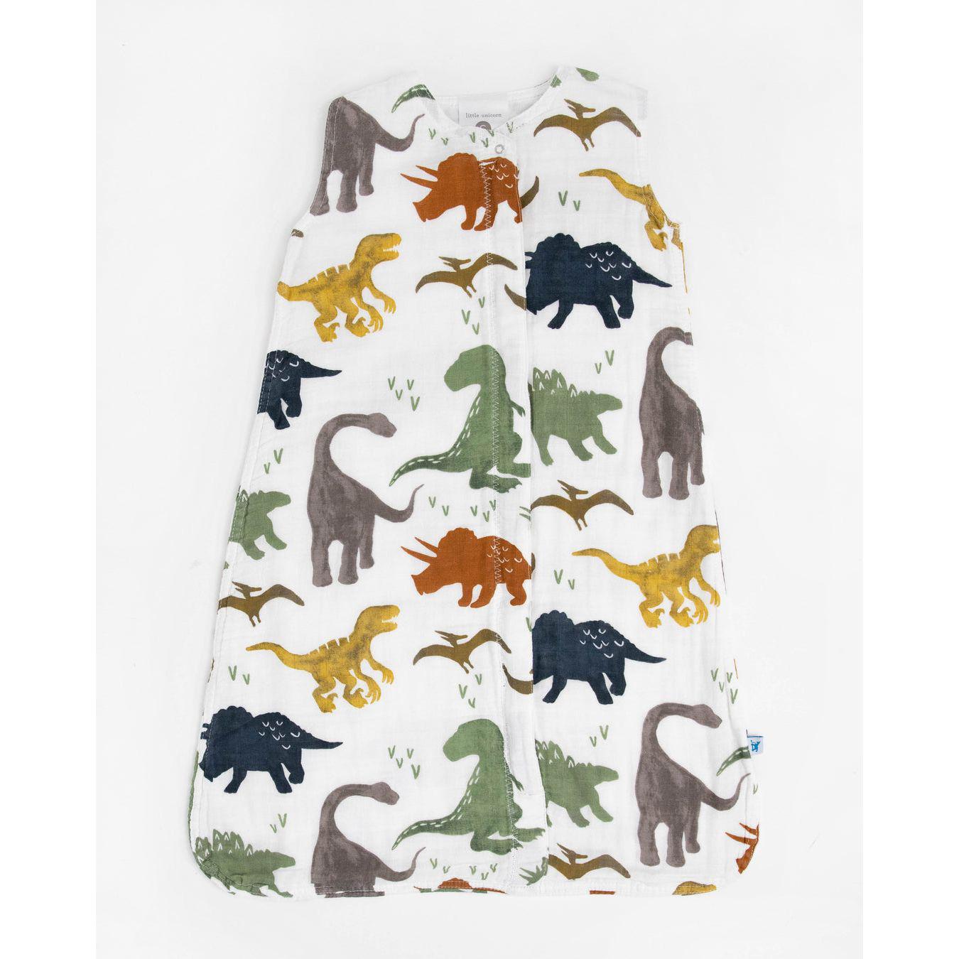 Cotton Muslin Sleep Sack | Dino Friends