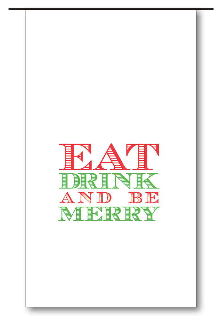 Eat Drink & Be Merry Beverage Bag