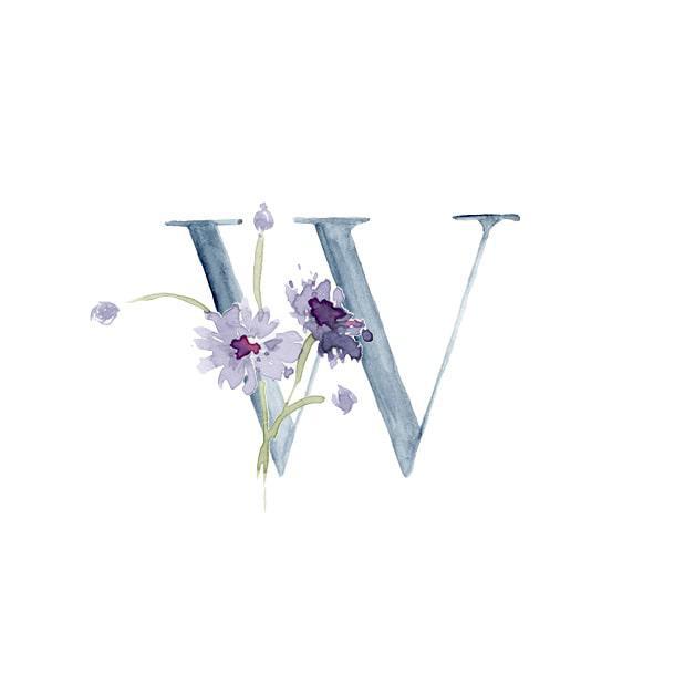 Wildflower Alphabet Notecard Set