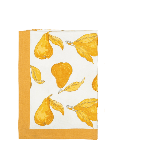 Orchard Pear Tea Towel | Golden