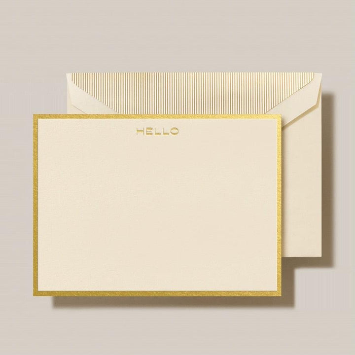 Hello Boxed Note Cards