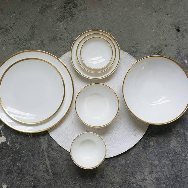 Golden Edge Plate | 10 Inch