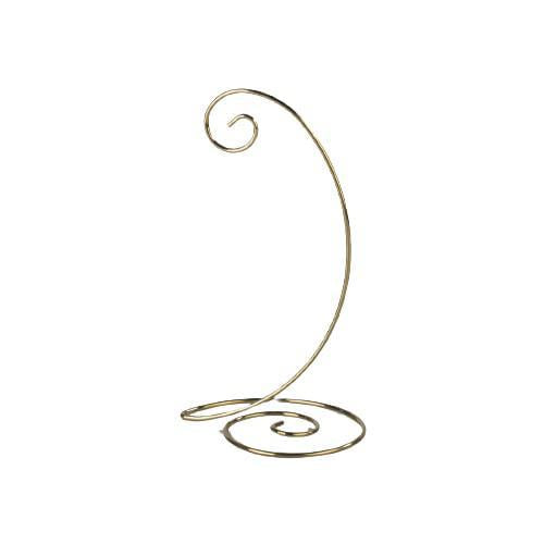 Gold Spiral Ornament Stand
