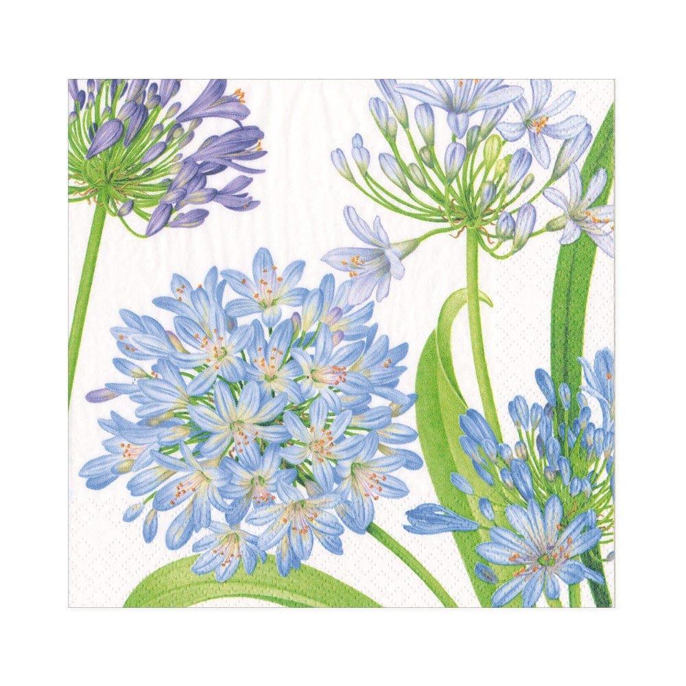 Agapanthus Garden Luncheon Napkins