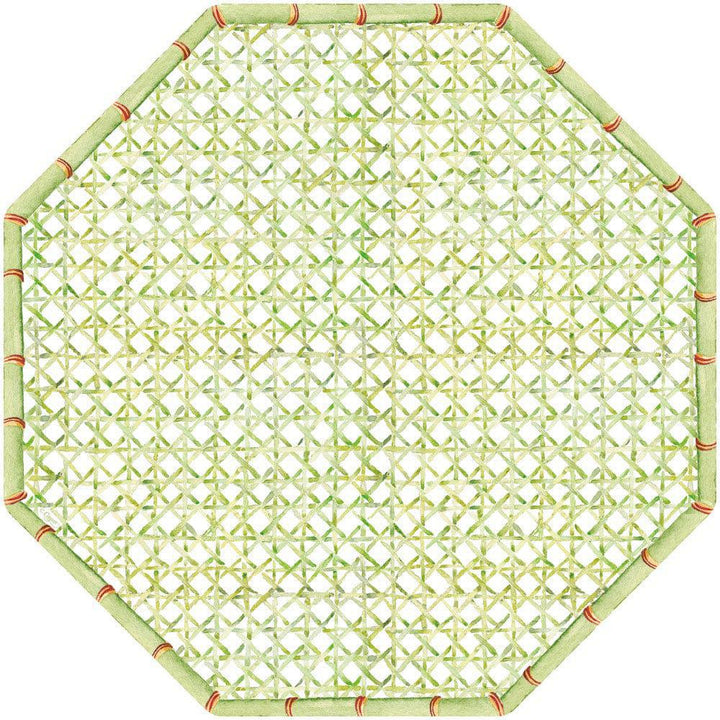 Trellis Octagonal Paper Placemats