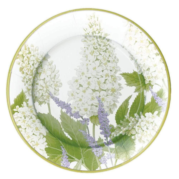 Fleurs De Mariage Paper Dinner Plates