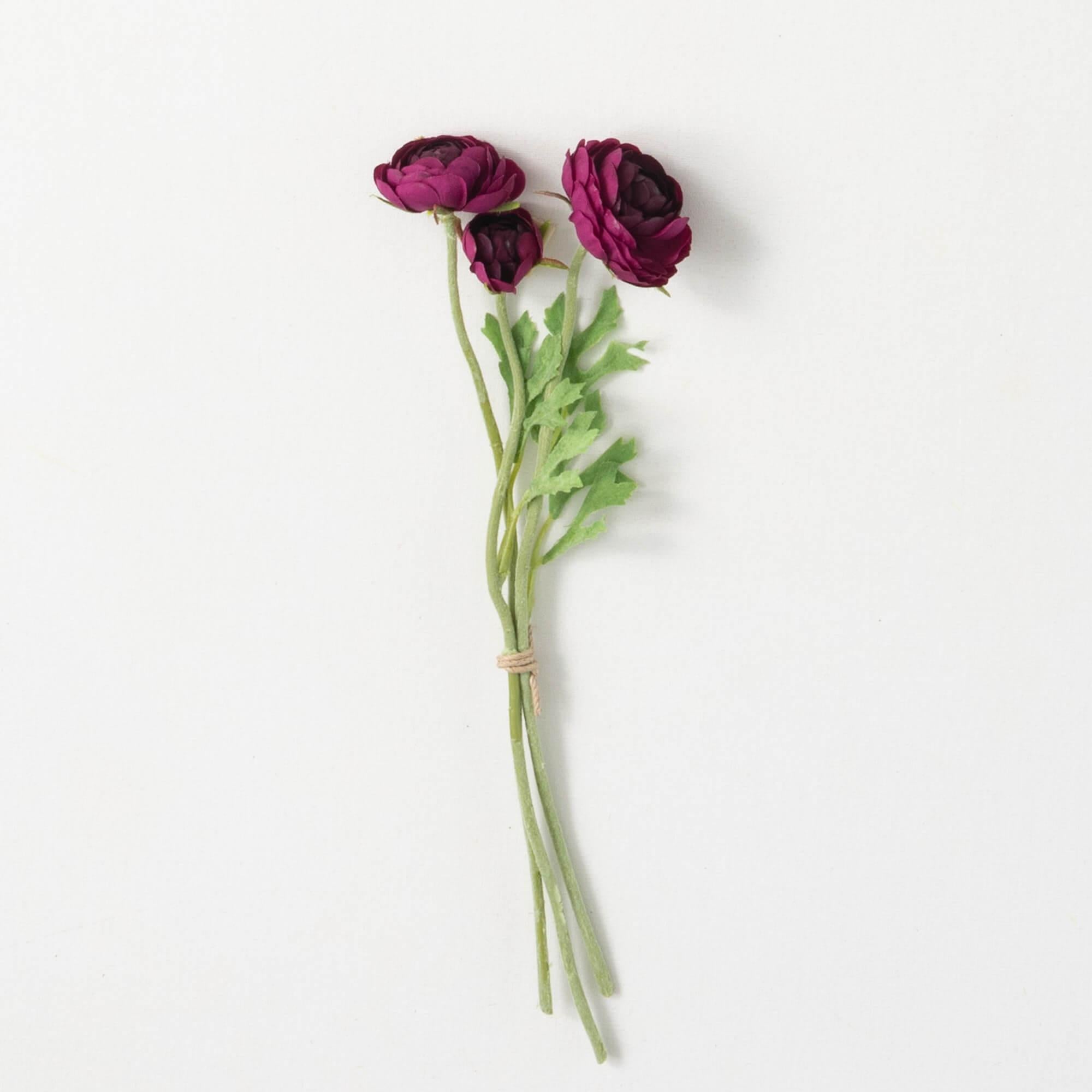 Purple Ranunculus Spray