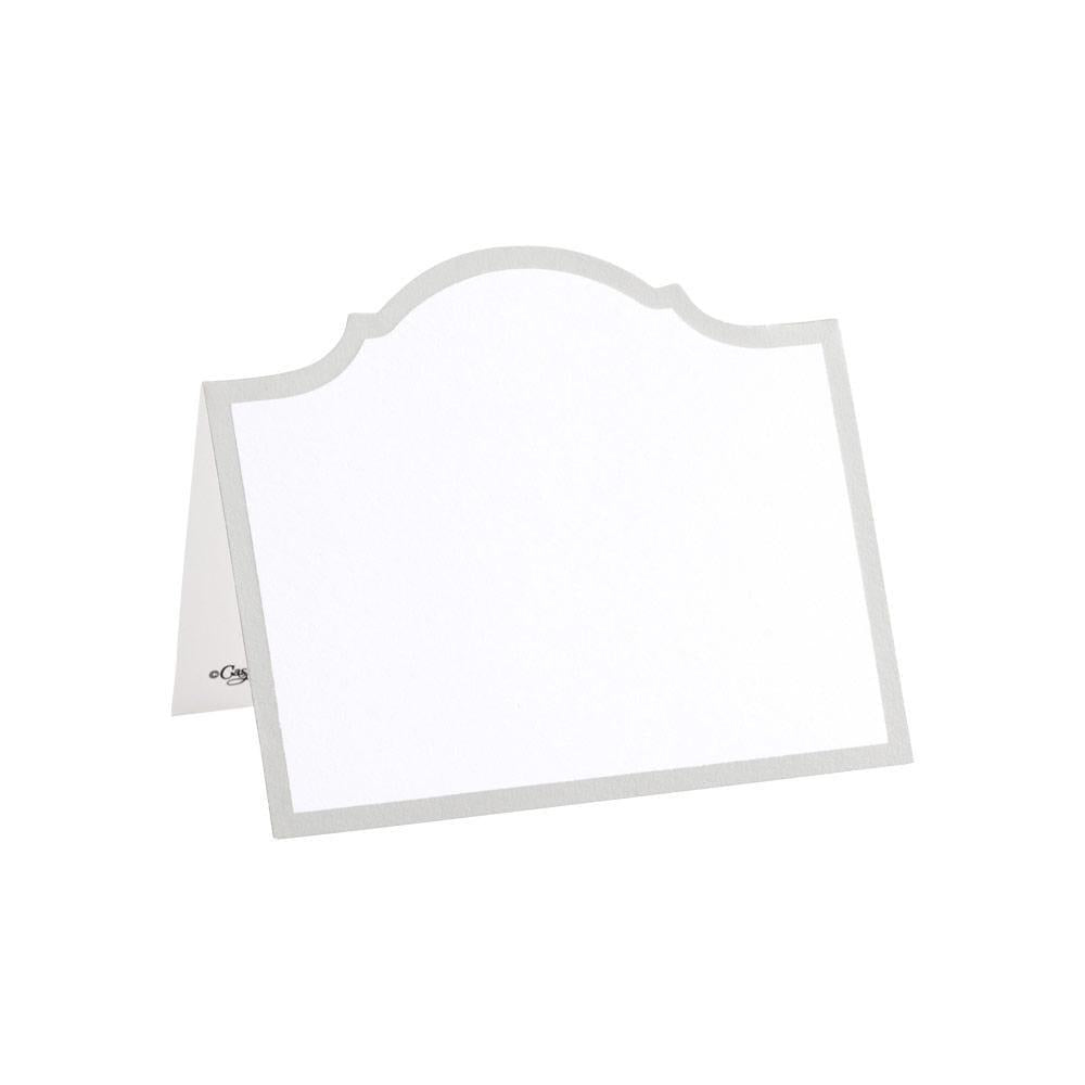 Arch Die-Cut Place Cards | Silver Foil