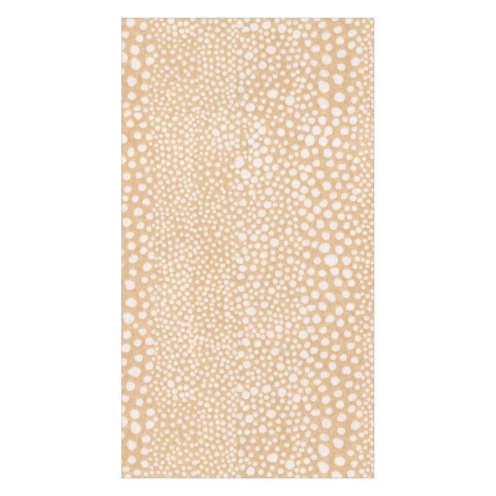 Pebble Paper Linen Guest Towels Napkins | Beige