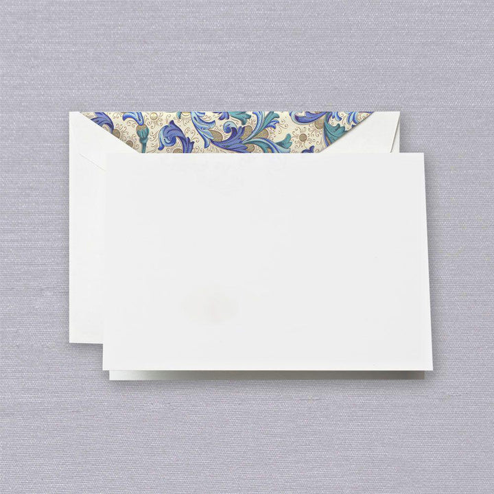 Blue Florentine Boxed Notes