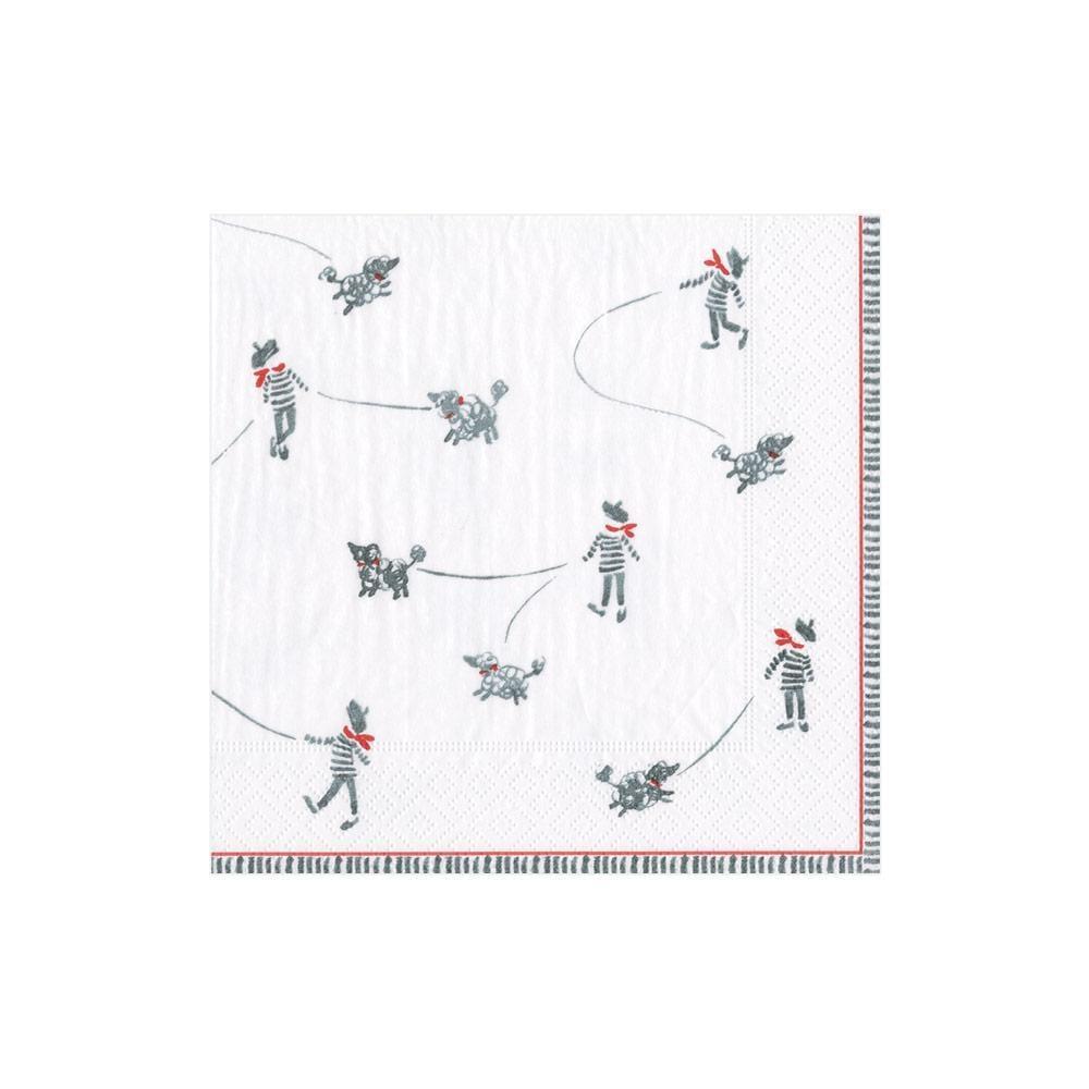 François et Fifi Paper Cocktail Napkins