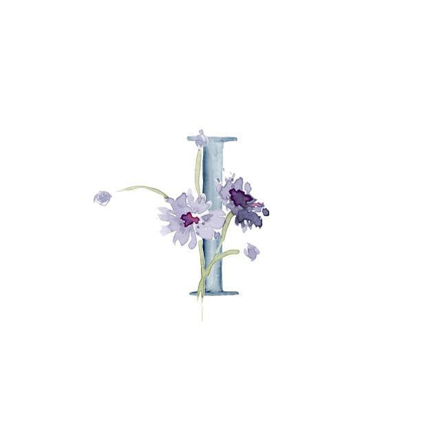 Wildflower Alphabet Notecard Set