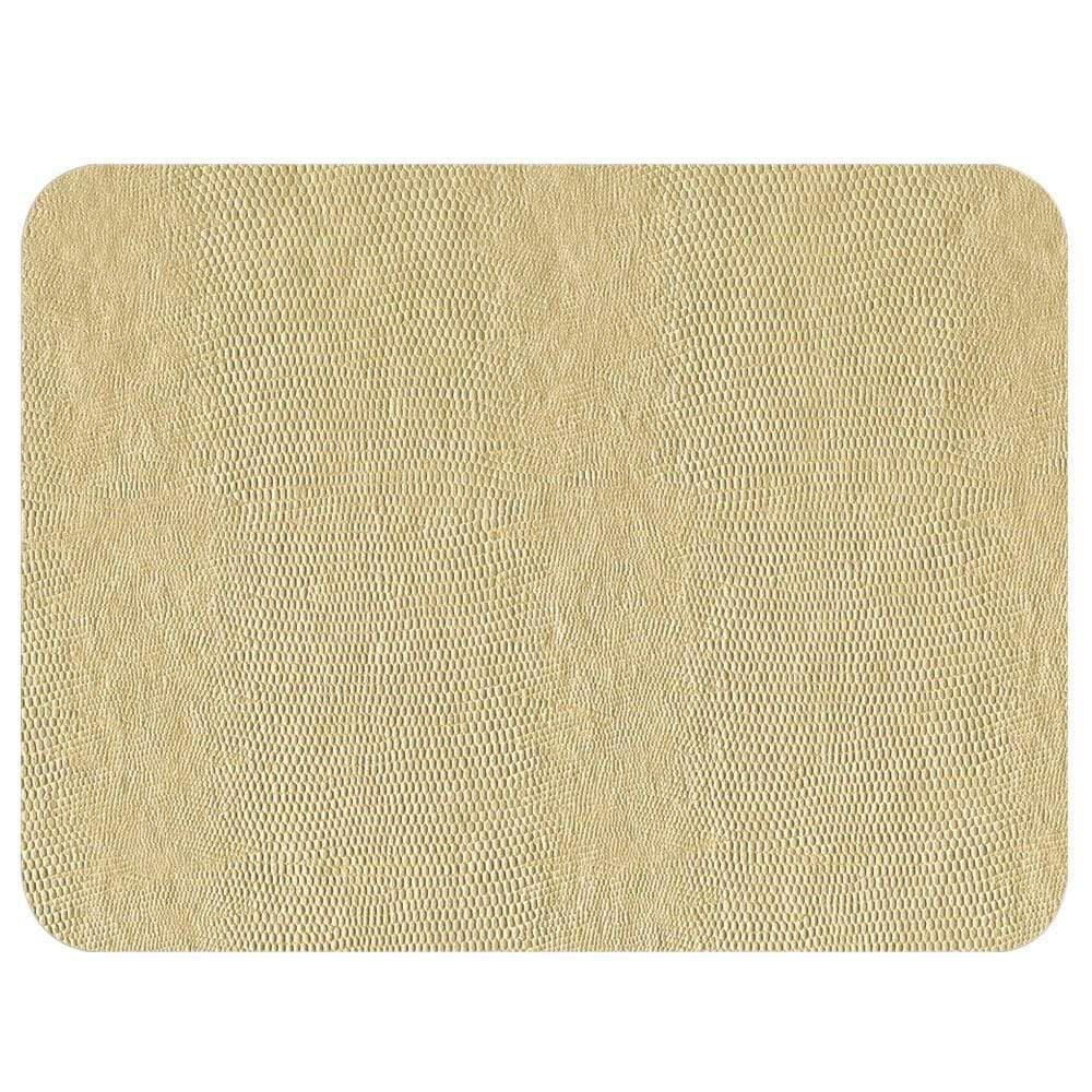 Platinum Lizard Felt Backed Placemat
