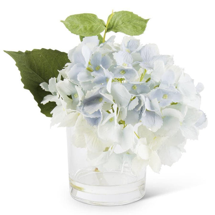 Blue Real Touch Hydrangea in Vase