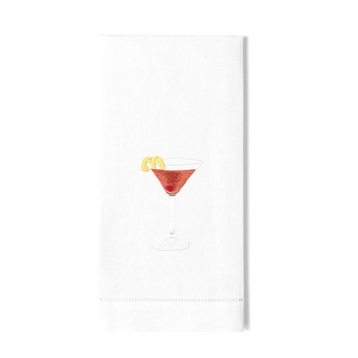 Manhattan Cocktail Hand Towel