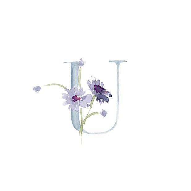 Wildflower Alphabet Notecard Set